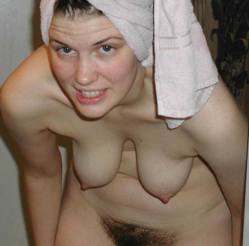 Clean hairy pussy