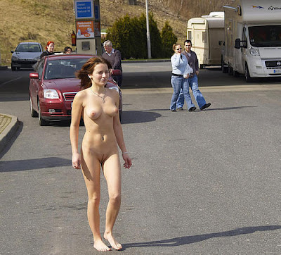 best of Gas station nude